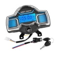 thumbnail image 4 of koolsoo 48-72V Electric Tricycle Dashboard Accurate Accessories LCD Display Odometer, 4 of 9