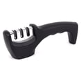 thumbnail image 1 of Afilador de cuchillos de cocina negro BEMS-1, afilador manual profesional,, 1 of 5
