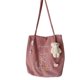 thumbnail image 1 of Corduroy Tote Bag Casual Shoulder Handbag Cute Shopping Bag Daily Bag for Women GirlsPink, 1 of 3