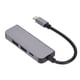 thumbnail image 1 of Hub USB, estación de acoplamiento 4 en concentrador de interfaz multimedia de alta definición, expansor de puerto USB, durabilidad mejorada, 1 of 8