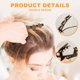 thumbnail image 2 of Pinzas para el cabello trenzadas con piedras de cristal brillantes, 2024 nuevas pinzas para el cabello con diamantes de imitación pequeños, pinzas para trenzar el cabello, pinzas para peinar el cabell, 2 of 6