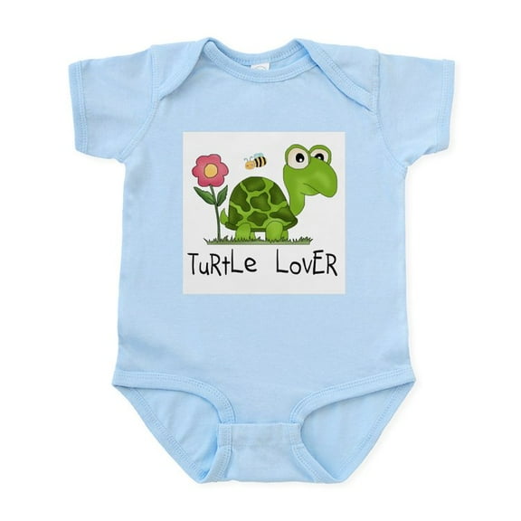 CafePress - Turtle Lover Infant Bodysuit - Baby Light Bodysuit, Size Newborn - 24 Months