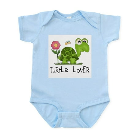 

CafePress - Turtle Lover Infant Bodysuit - Baby Light Bodysuit Size Newborn - 24 Months