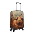 thumbnail image 3 of Picia Rose Cute Guinea Pig Luggage Protector Cover Thicken Suitcase Protector Cover Fit 18-32 Inch Luggage-Small, 3 of 9