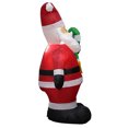 thumbnail image 4 of Navidad inflable Papá Noel con bastón de caramelo Decoraciones para el hogar Irfora Decoración navideña, 4 of 7