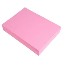 Oimcto 100Pcs Pink A4 Bright Paper,100Pcs/Set Copy Paper Festive No Odor Diy Side Use Art Paper for Card Making Scrapbooking s-chool Office Party Diy Craft