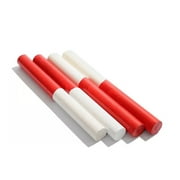 4pcs Wooden Track and Field Equipments Relay Sticks Racing Competition Tools Running Racing Relay Outdoor Fitness Running Tools(Red and White)