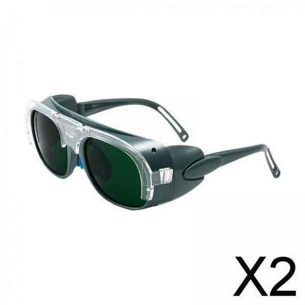 2 Gafas De Soldador, Equipo Protector, Gafas De Soldadura Para Soplete, Lente Verde 2 piezas
