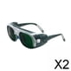 thumbnail image 1 of 2 Gafas De Soldador, Equipo Protector, Gafas De Soldadura Para Soplete, Lente Verde 2 piezas, 1 of 8