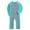 Mint Green1, variant on REDARER Girls Swimwear for Active Play Long Sleeve Bodysuit with Sun and Matching Hat for Pool Ocean and Lake ,Girls Swimsuit,6-7 Years