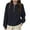 Black, variant on BLCHUNen Sweatshirts Jackets for Women 1/4 Zip Turndown Collar Pullover Casual Workout Gym Sports Fall Long Sleeve Tops
