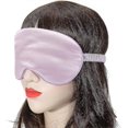 thumbnail image 3 of Silk Sleep Mask Eye Mask Blindfold With Double Layer Silk Filling, 3 of 5