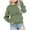 Dark Blue, variant on Girls Long Sleeve Pattern Sweatshirts Print Round Neck Short Hoodless Sweatshirt for Daily Play