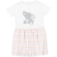 thumbnail image 3 of Inktastic Elephant Girls Toddler Dress, 3 of 5