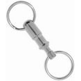 thumbnail image 1 of XuCP-Porte-Clés à Libération Rapide, Unisexe, Adulte, Laiton Nickelé, 1 par Paquet (70701), 1 of 4