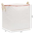 thumbnail image 2 of Unique Bargains 1 Pack Clothes Storage Bags Moving Bags Beige 31*18*20in, 2 of 7