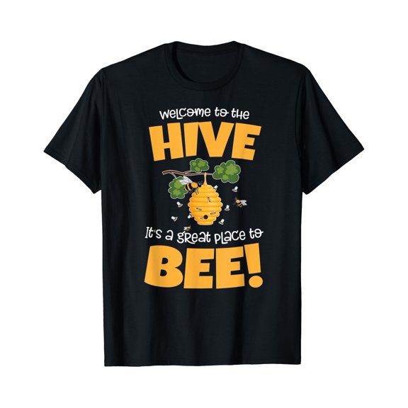 Bee Lovers Back to School Teacher Gift Welcome to the Hive T-Shirt