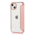 thumbnail image 3 of SaniMore for iPhone 14 Plus 6.7" 2022 Case, PU Leather Magnetic Flip Case with Card Slot Kickstand Shockproof TPU Back Plating Bumper Full Body Protective Slim Shell For iPhone 14 Plus, Rosegold, 3 of 7