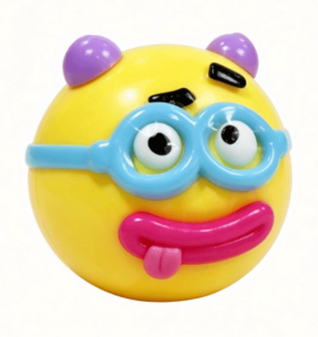 Smushers Squishy - Novelty Smush Face Squeeze Toys, Durable Material Party Favor for Birthdays & Get-Togethers（yellow）