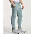 thumbnail image 2 of Real Essentials 3 Pack: Men's Fleece Elastic Bottom Jogger Sweatpants with Pockets (Available In Big & Tall), 2 of 7