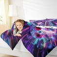 thumbnail image 4 of Manfei Gamer Gaming Full Size Comforter Sets,Modern Gamepad Bedding Comforter Set,Soccer Sport Bedding Sets For Teens,Breathable Home Decor Reversible,3 Pieces, 4 of 8
