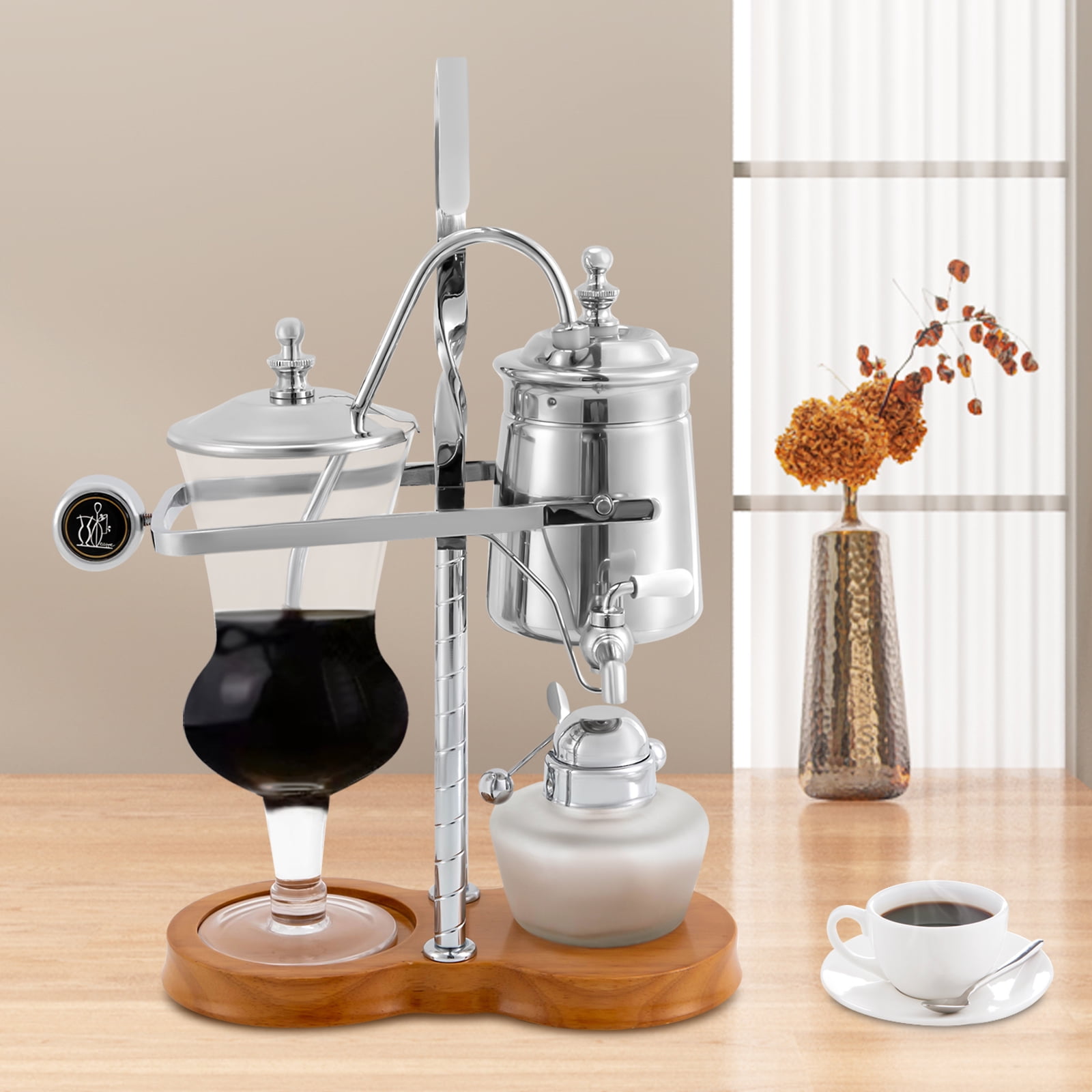 high quality Belgium Royal coffee maker(TECH)/Siphon coffee  machine,blancing coffee pot with competitve price and good quality