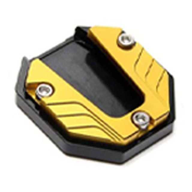 BTOER Motorcycle Bike Kickstand Extender Foot Side Stand Extension Pad Support Plate