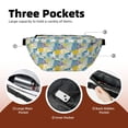 thumbnail image 4 of Naloa Cute Poodle Dog Print Running Belts for Men Women,Running Fanny Pack with 2-Zipper Pockets,Waterproof Waist Pack for Travel Hiking Running Outdoor Sports, 4 of 8