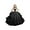 Black, variant on Tulle Flower Girl Maxi Dresses Princess Pageant Dress Wedding Party Evening Formal Pegeant Dance Gown