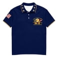 thumbnail image 2 of USA 250th Anniversary Polo Shirt Men Patriotic Eagle Graphic Casual Short Sleeve Button Polo America 250 Merchandise, 2 of 5