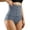 Navy, variant on Womens Nine Hook Closure High Waist Cincher Panties Postpartum Belly Shaping, Size XL