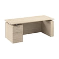 thumbnail image 1 of Stratus 72W Standing Desk with File Cabinet in Natural Elm - Engineered Wood, 1 of 8