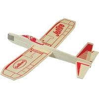 Lot of 12 Guillow's Jetfire Balsa Wood Fun Toy Flying Glider Airplanes GUI-30-12