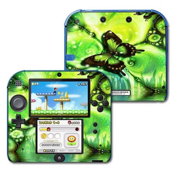 MightySkins NI2DS-Mystic Butterfly Skin Decal Wrap for Nintendo 2DS Sticker - Mystical Butterfly