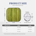 thumbnail image 3 of Picia Green Bamboo Fence 2 Piece Car Windshield Sun Shade Foldable | Foldable Sun Shield for Front Window Blocks UV Rays and Keeps Your Vehicle Cool-Medium, 3 of 7