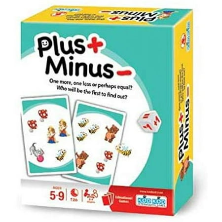 Kod Kod International Plus+ Minus- Card Game
