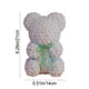 thumbnail image 3 of Peluche de oso pompón | Regalo de San Valentín y adorno navideño | Peluche de poliéster de 21 x 14 cm para fiestas y el hogar, 3 of 6