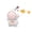2Pink, variant on 2Blue Usb Rechargeable Leafless Portable Fan Handheld Pocket Fan 2 Wind Levels Quiet Brushless Motor 500Mah Battery Hanging Neck Design Up To 3 Hours Low Noise 3.5X2.8X2In