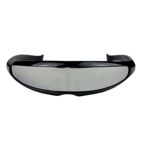 WTOBBY Unisex Fishtail Sports Sunglasses, Wraparound Cycling Glasses Windproof Design, Outdoor Riding Eyewear for Mountain Bike Motocross,Multicolor