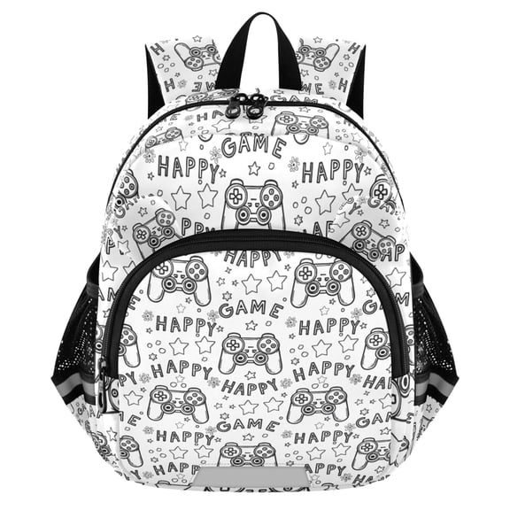 ALAZA Cartoon Gamepad Mini Backpack School Bookbag Age 3-7 Medium