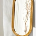 thumbnail image 4 of SAFAVIEH Couture Jeanelle 22" x 45" Gold Glam Leaner Mirror, 4 of 6