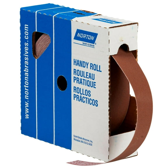 Norton Coated Handy Rolls, 2 in x 50 yd, 240 Grit