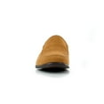thumbnail image 3 of Ferro Aldo Dale MFA19703 Minimalist Slip-on Suede Penny Loafers, Honey Suede, Size 10.5, 3 of 8
