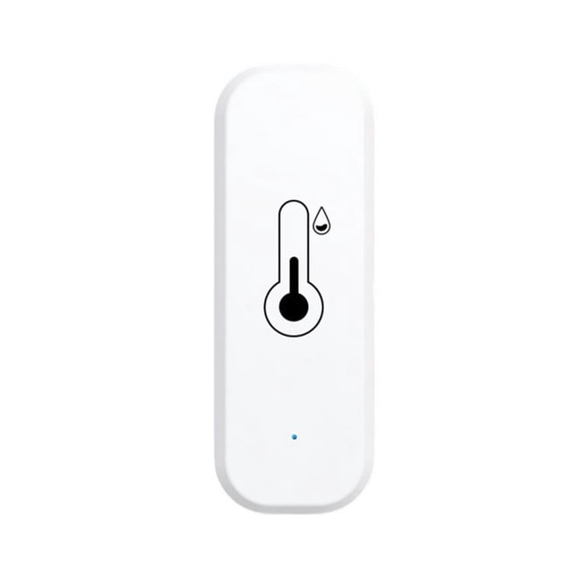 OPDBN Moniteur de Température d'Humidité WiFi, Hygromètre Intelligent pour Moniteur à Distance et Alerte d'Application, Thermomètre Intérieur Haute Précision, Hygromètre WiFi pour Maison Garage pour Animaux
