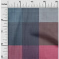 thumbnail image 2 of oneOone Polyester Spandex Pink Fabric Check Sewing Material Print Fabric By The Yard 56 Inch Wide, 2 of 4
