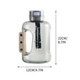 thumbnail image 4 of Kdkad Water Bottle-50oz Large Capacity Gallon Water Bottle,Gym Water Bottle with Handle USB Portable Hydrogen Water Machine Drop-Proof Sports Water Bottle, 4 of 9