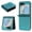 Green, variant on for Samsung Galaxy Z Flip 5 5G Slim Flip Case, Premium PU Leather Shockproof Drop Protective with Hinge Protection Phone Case Cover for Samsung Galaxy Z Flip 5 5G, Blue
