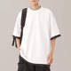 thumbnail image 1 of Playeras Elvqul Hombre Casual Blanco Manga Corta sin Estampado Cuello Redondo, 1 of 5
