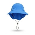 thumbnail image 3 of Baby Kids Sun Protection Breathable Foldable Hat Bucket Infant Toddler Boys Girls Outdoor Beach Swim Summer Cap, 3 of 8