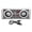 White, variant on Yajisi V8 Cyberpunk Transparent Mech Bluetooth Speaker Wireless Subwoofer with 1800mAh Battery & Colorful LED Lights Portable Desktop Audio for Home Outdoor Party 7.48 in / 19 cm, White